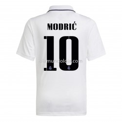 Camisola Real Madrid Modrić 10 Equipamento Primeiro 2022-2023 Manga Corta